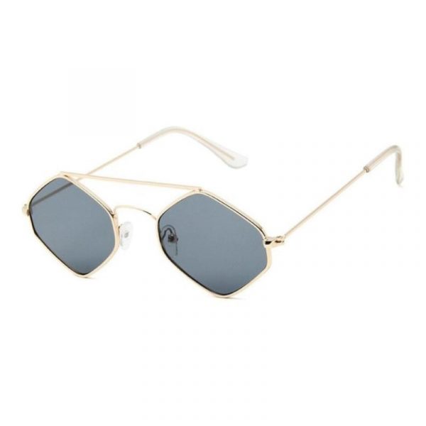 Lunettes de Soleil Hexagonale Femme