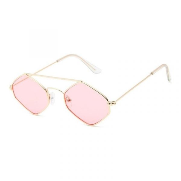 Lunettes de Soleil Hexagonale Femme