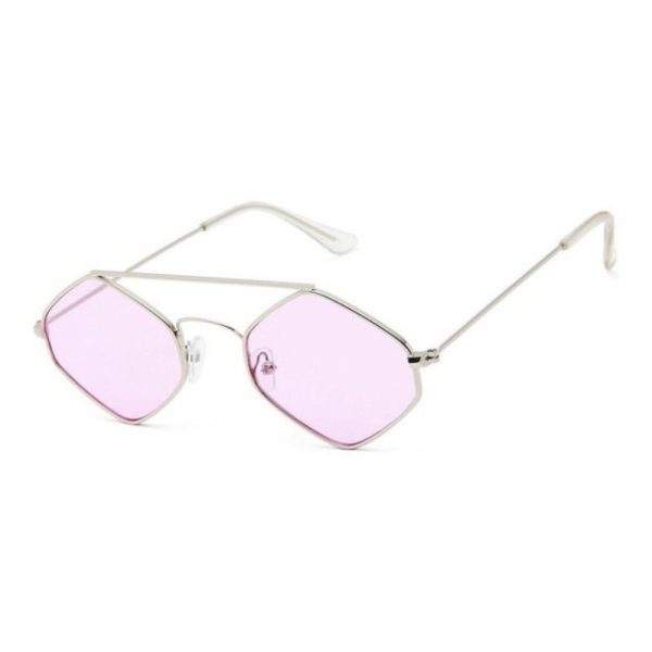 Lunettes de Soleil Hexagonale Femme