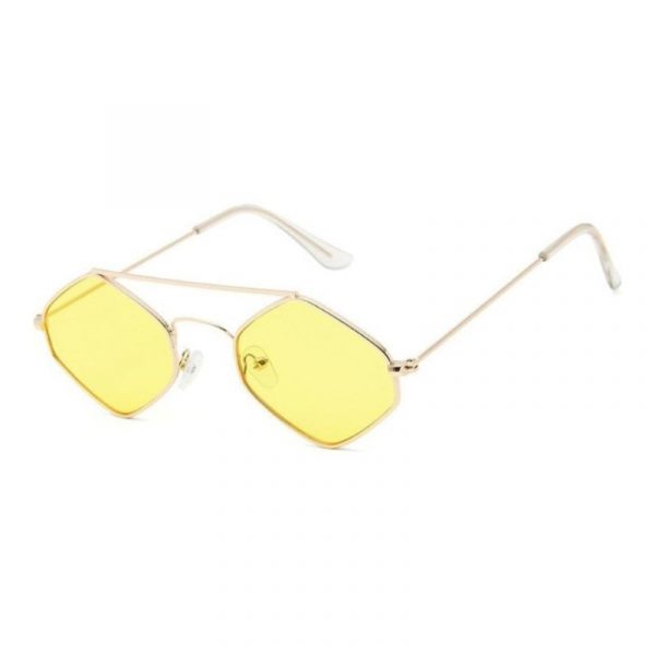 Lunettes de Soleil Hexagonale Femme