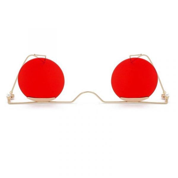 Lunettes de Soleil Inversées Forme Ronde Femme / Homme