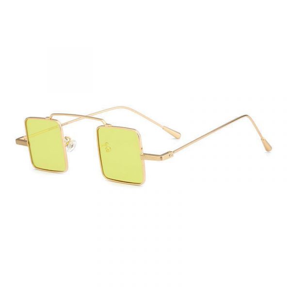 Lunettes de Soleil Carrées Vintage Homme