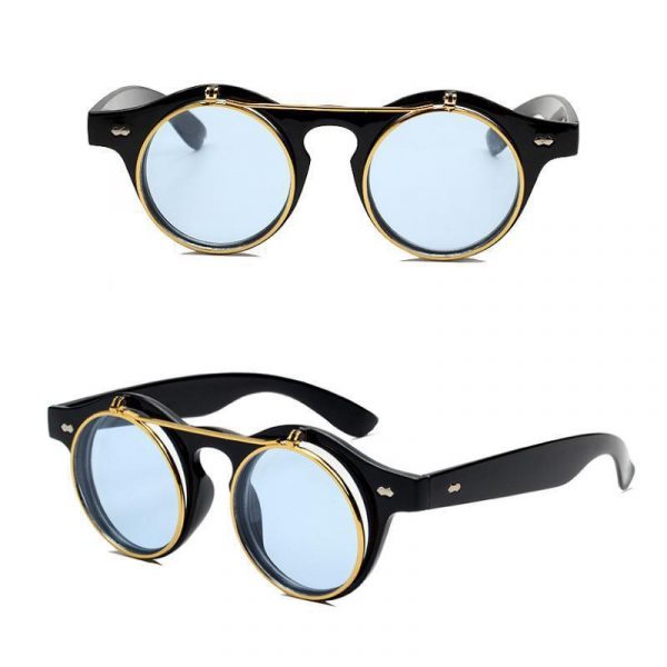 Lunettes de Soleil Steampunk Flip-up