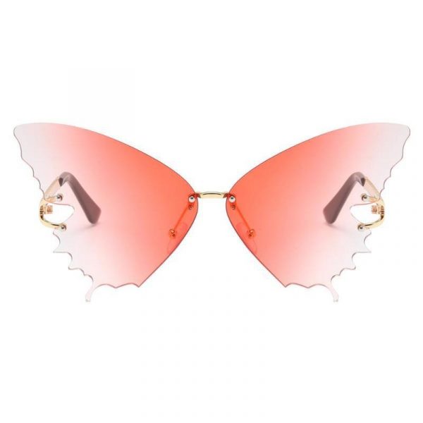 Lunettes de Soleil Steampunk Forme Papillon