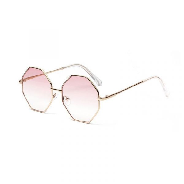 Lunettes de Soleil Octogonale Femme