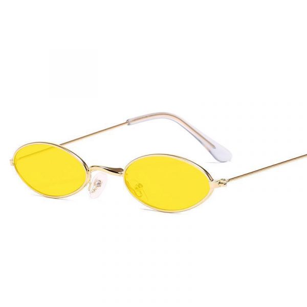 Lunettes de Soleil Ovales Vintage