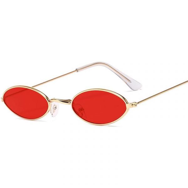 Lunettes de Soleil Ovales Vintage