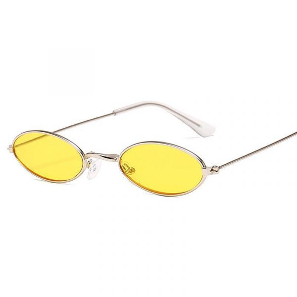 Lunettes de Soleil Ovales Vintage