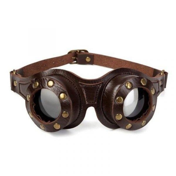 Lunettes Steampunk Cuir