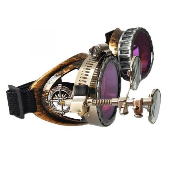 Lunettes Steampunk Retro