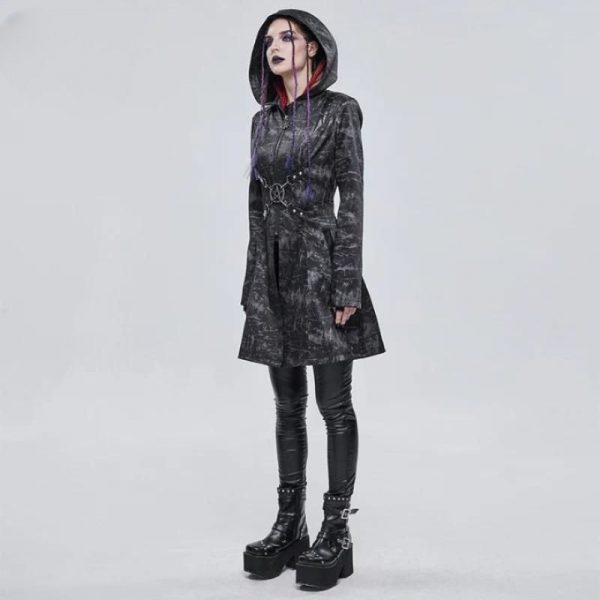 Manteau Femme Métal Rock Punk