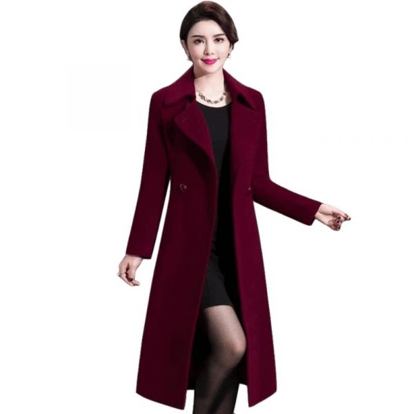 Manteau Long Femme Vintage