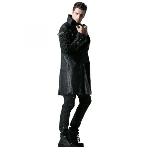 Manteau Long Gothique Homme