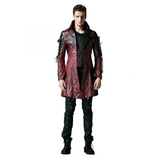 Manteau Long Gothique Homme