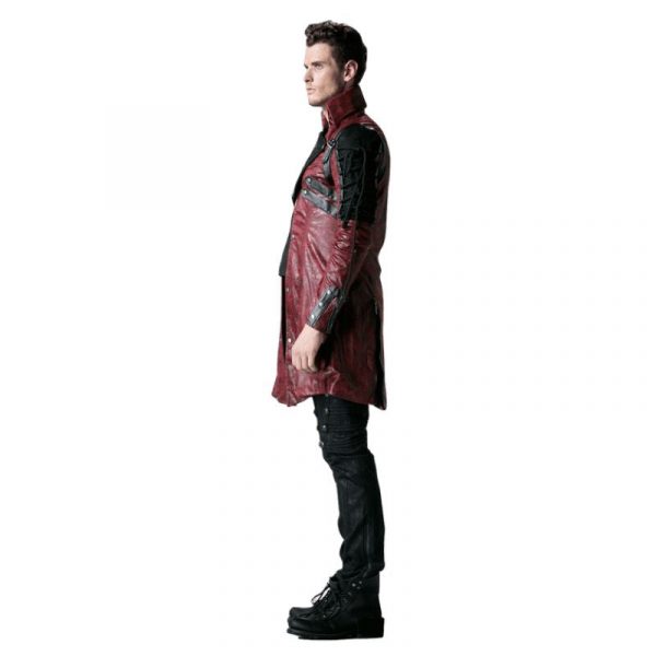 Manteau Long Gothique Homme