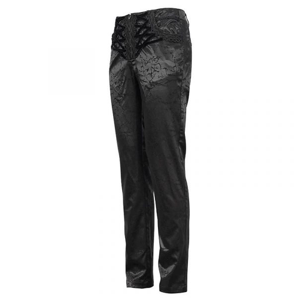 Pantalon Noir Gothique