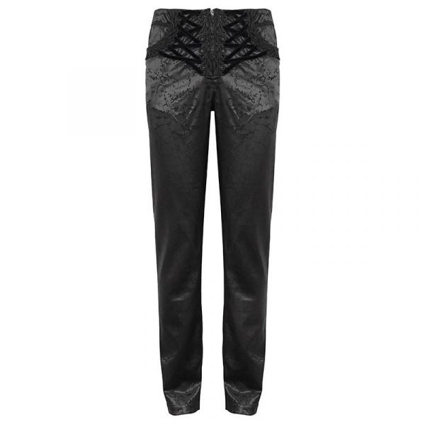 Pantalon Noir Gothique