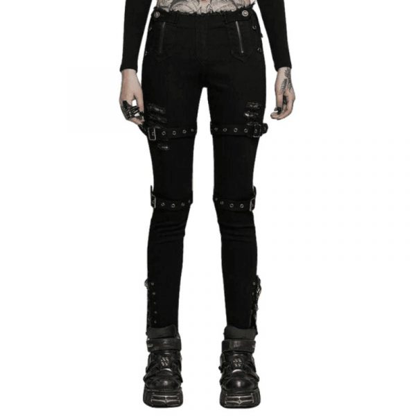 Pantalon Punk Femme