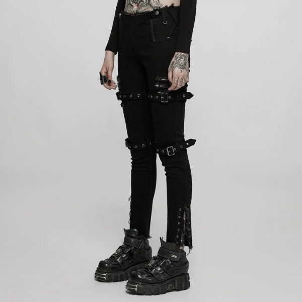 Pantalon Punk Femme