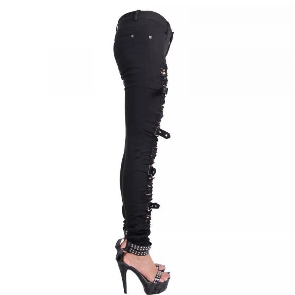 Pantalon Punk Gothique Femme