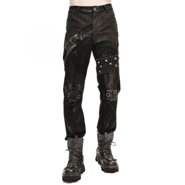 Pantalon Punk Marron