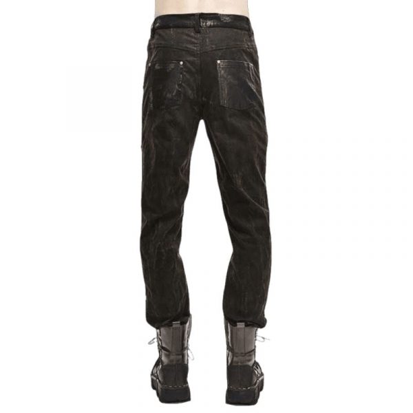 Pantalon Punk Marron