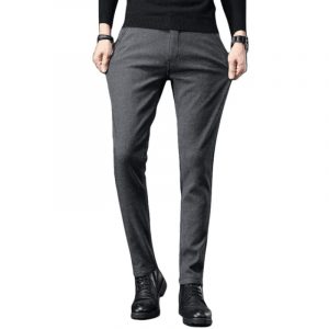 Pantalon Tweed Gris Homme