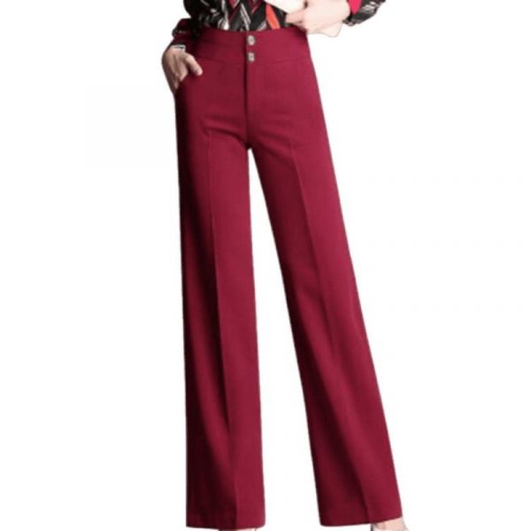 Pantalon Vintage Femme Taille Haute