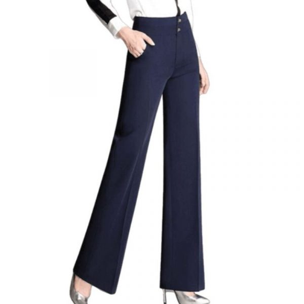 Pantalon Vintage Femme Taille Haute