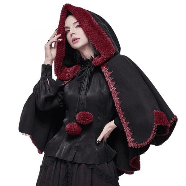 Petite Cape Femme Style Victorien