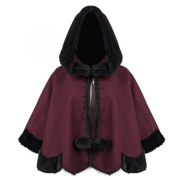 Petite Cape Femme Style Victorien