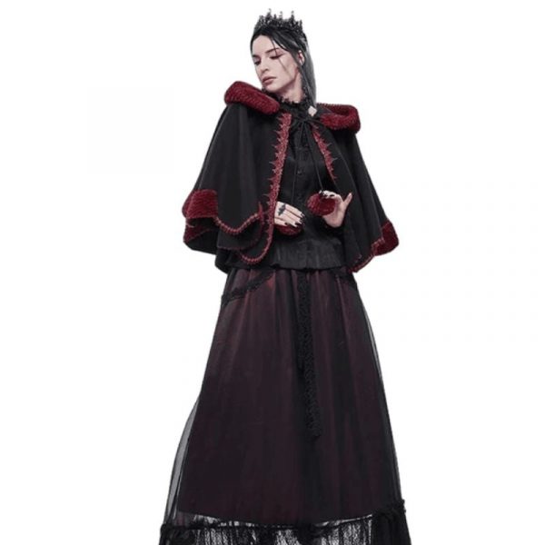 Petite Cape Femme Style Victorien