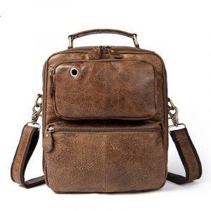 Sac Bandoulière Homme Cuir Vintage