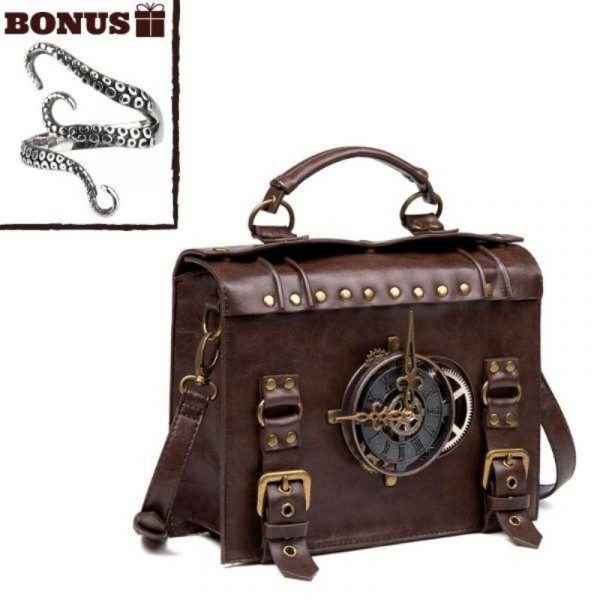 Sac Horloge Steampunk