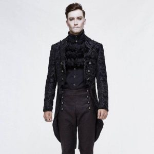 Veste Homme Noir Gothique