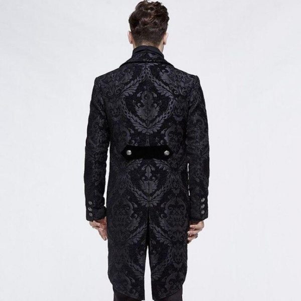 Veste Homme Noir Gothique