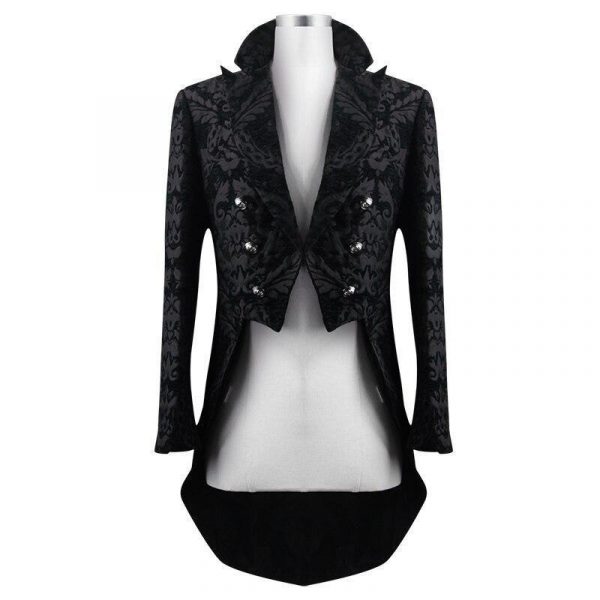 Veste Homme Noir Gothique