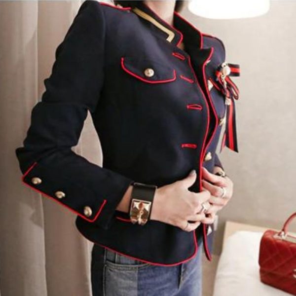 Veste Militaire Gothique Femme