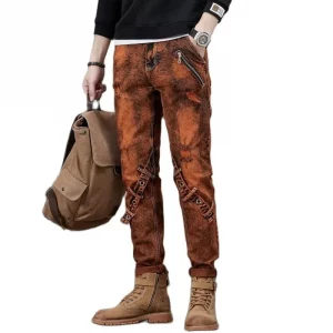 Pantalon Steampunk Marron